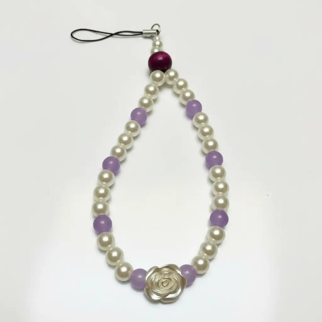 Handcrafted Pearl & Charm Collection (Phone Charm / customized Matching Sets)