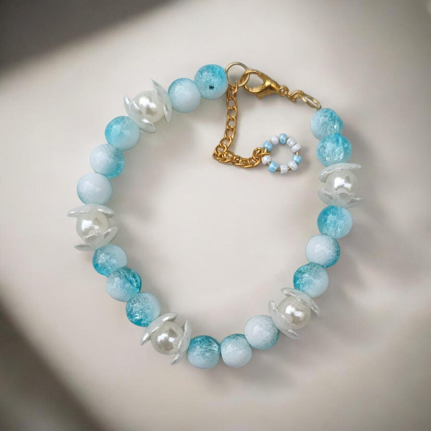 Turquoise Daisy Necklace and Bracelet