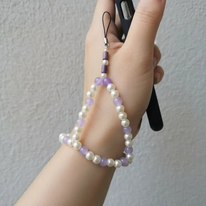 Handcrafted Pearl & Charm Collection (Phone Charm / customized Matching Sets)