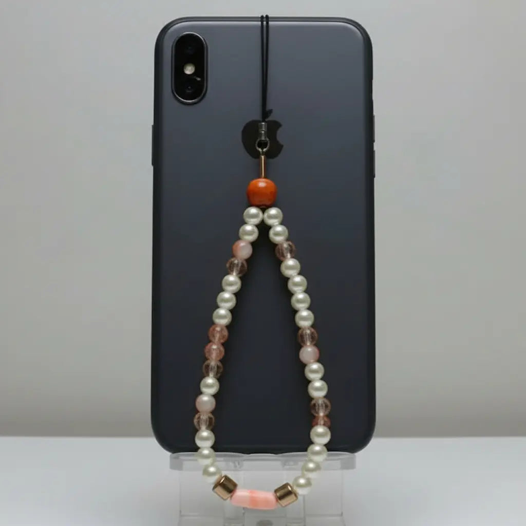 Handcrafted Pearl & Charm Collection (Phone Charm / customized Matching Sets)