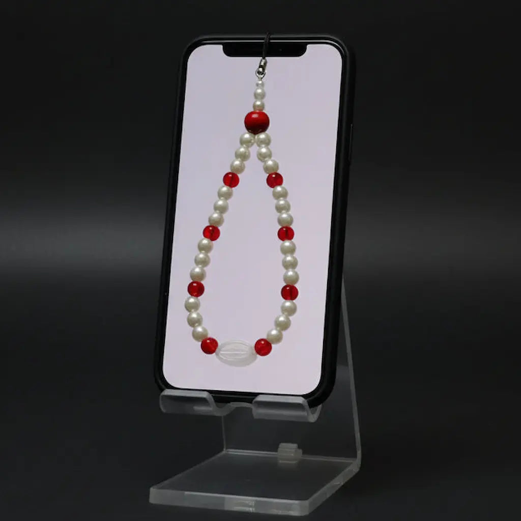 Handcrafted Pearl & Charm Collection (Phone Charm / customized Matching Sets)