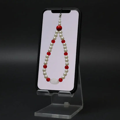 Handcrafted Pearl & Charm Collection (Phone Charm / customized Matching Sets)