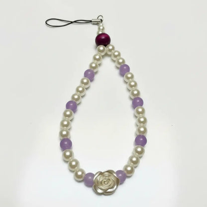 Handcrafted Pearl & Charm Collection (Phone Charm / customized Matching Sets)