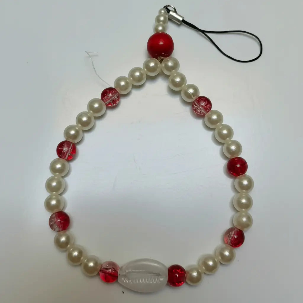 Handcrafted Pearl & Charm Collection (Phone Charm / customized Matching Sets)