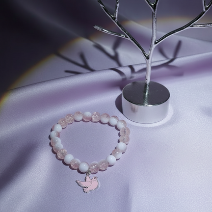 The Ethereal Dove Medley in Rose & Lavender.