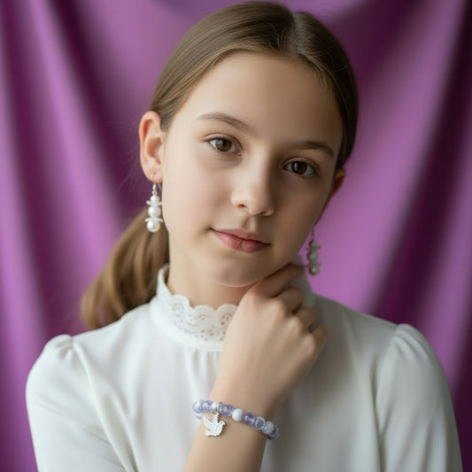 The Ethereal Dove Medley in Rose & Lavender.