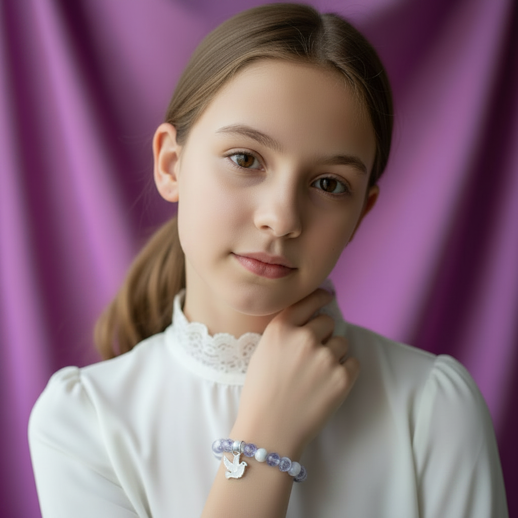 The Ethereal Dove Medley in Rose & Lavender.