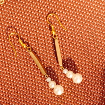 long beaded earrings