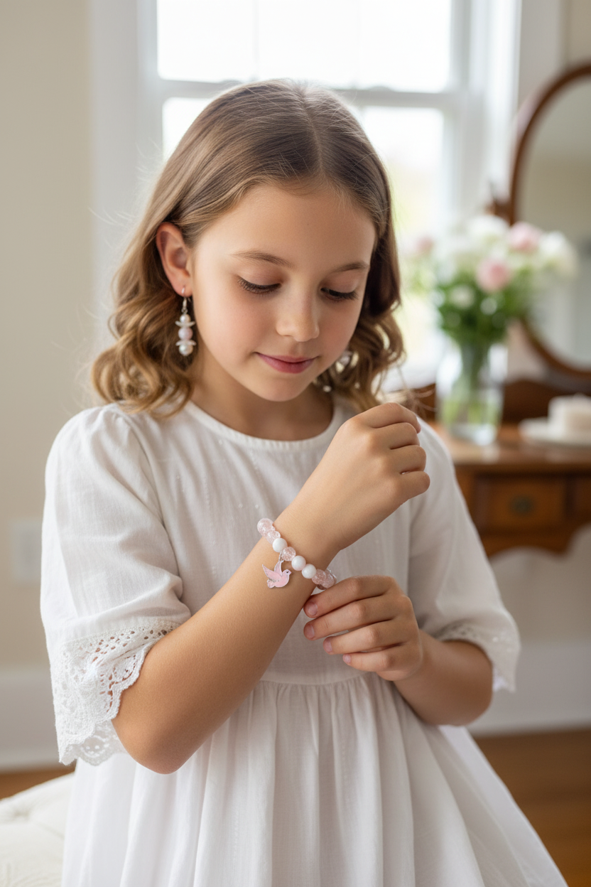 The Ethereal Dove Medley in Rose & Lavender.