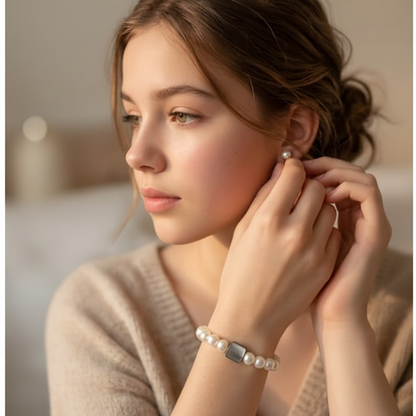 Monochrome Muse Bracelet