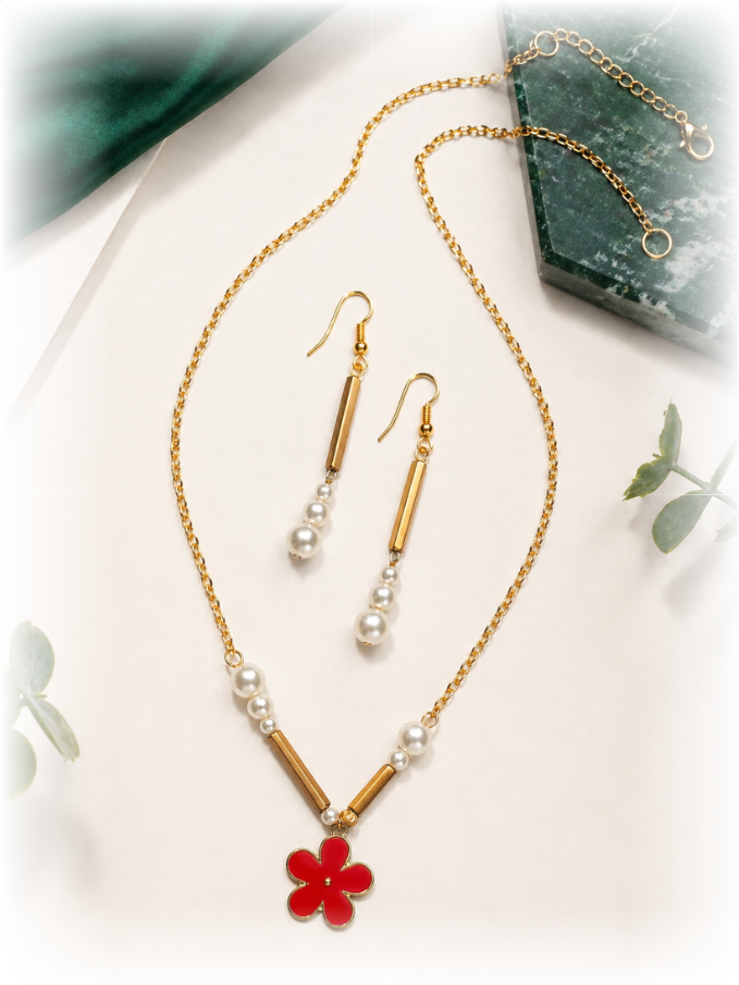 Red Poppy & Pearl Medley